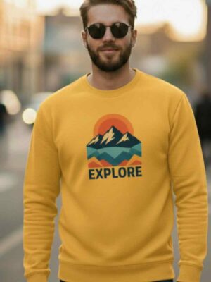 Men Printed Sweatshirt