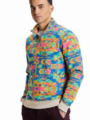 Half Zip Pullover Sweatshirt